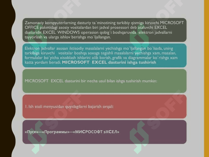 Microsoft office dasturlari orasida ma'lumotlar bilan almashishni tashkil qilish 3