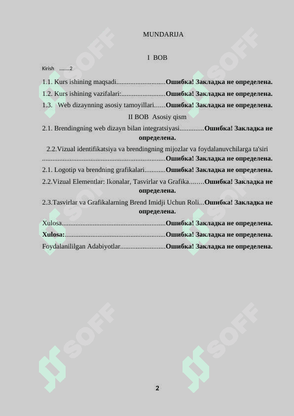 Brendingning web dizayn bilan integratsiyasi 2