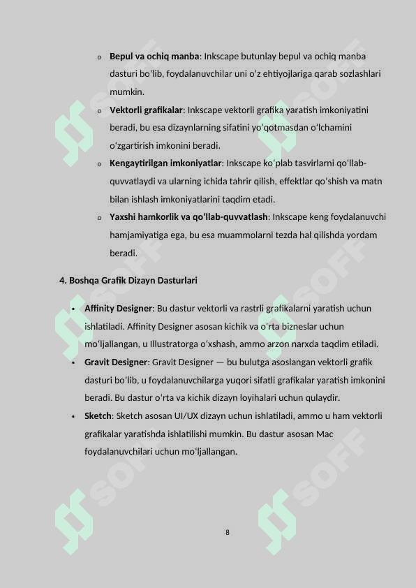 Grafik axborotlarni kiritishning maxsus vositalari 8