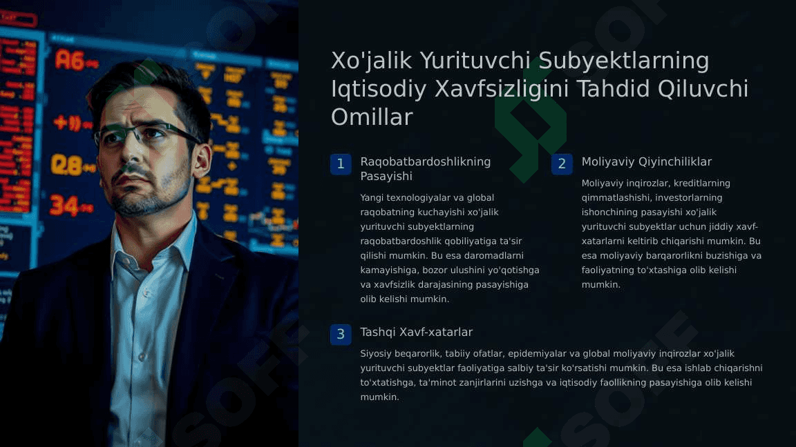 Xo'jalik Yurituvchi Subyektlar Iqtisodiy Xavfsizligi 3