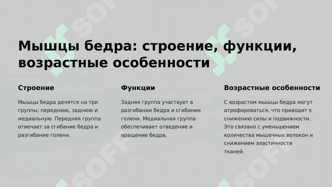 Мышцы тазового пояса и нижней конечности. Мышцы и фасции бедра, голени, стопы. Синовиальные сухожилия мынии стопы.Возрастные особенности. 4