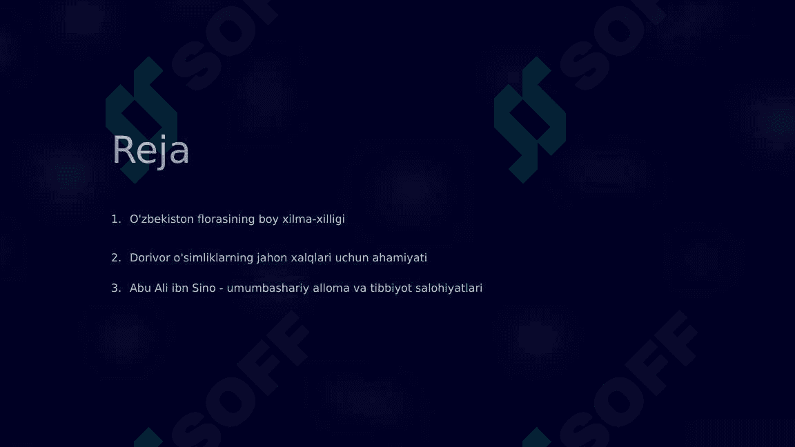 O‘zbekistonning dorivor o‘simliklari.Abu Ali ibn Sinoning buyuk merosi_1 2