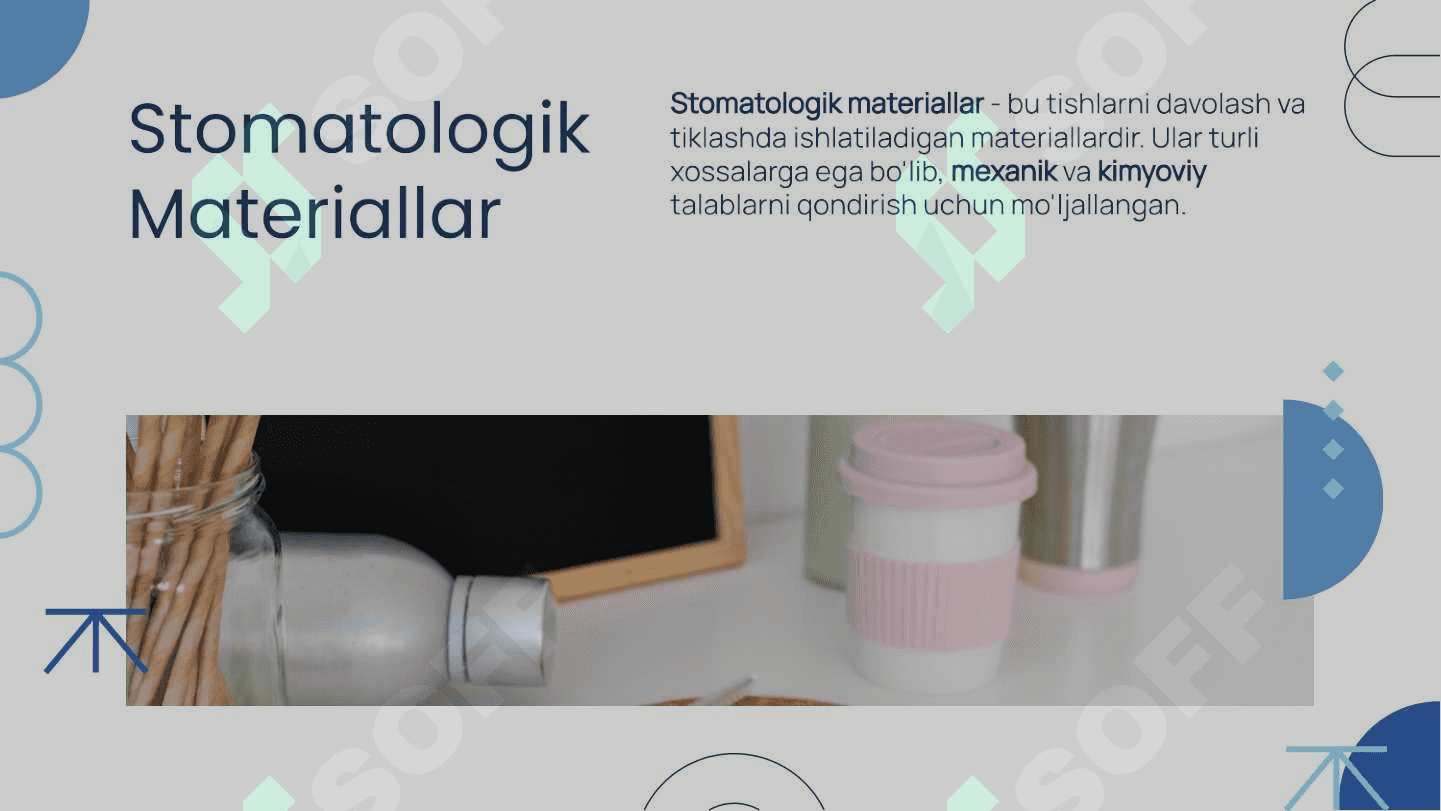 Stomatologik materiallarning elektr xossalari 3