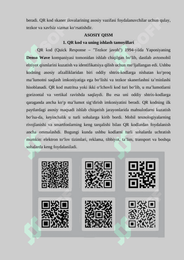 QR kod o‘qiydigan ilova yaratish 4