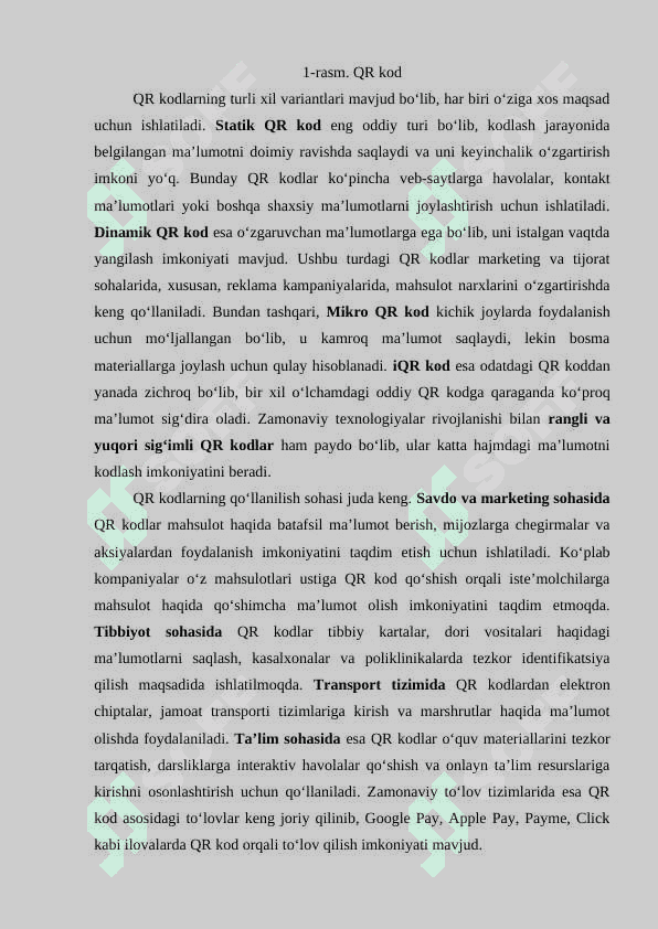QR kod o‘qiydigan ilova yaratish 5