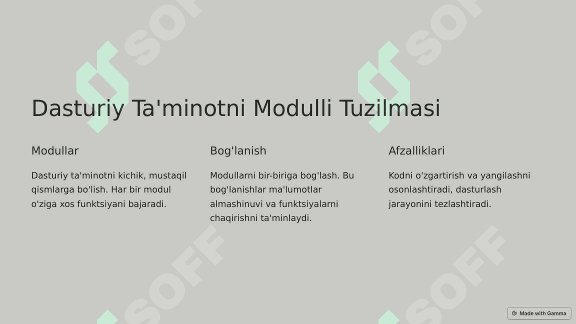 Dasturiy taminot qurilmasi va evolyutsiyasi 3