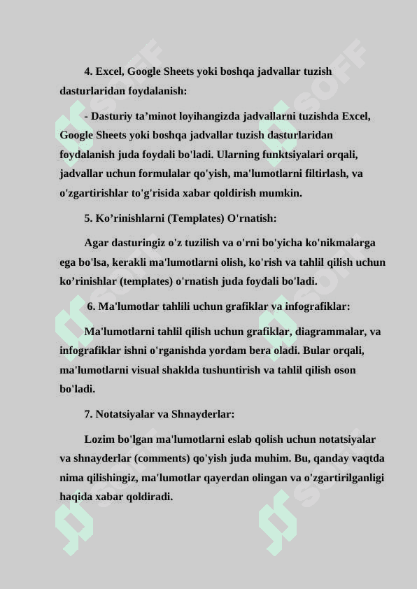 Dasturiy taminot tizimini loyihalash 3