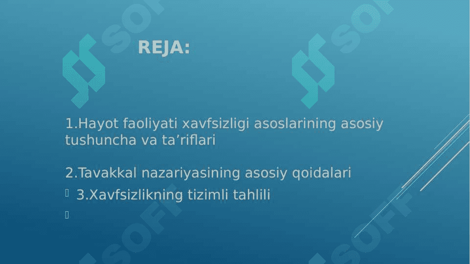 FAOLIYAT XAVFSIZLIGINI TA'MINLASHDA PSIXOLOGIK OMILLARNING AHAMIYATI 2