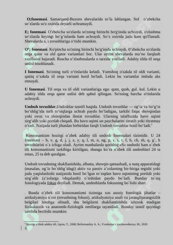 Zamonavi tovushlar talaffuzini korreksiyalashda qollaniladigan vizual dasturlari kurs ishi 6