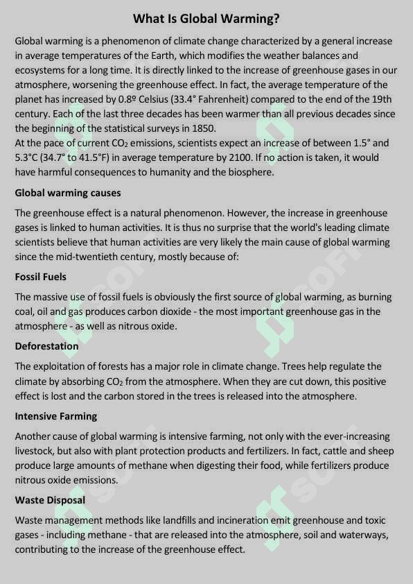 "Global Warming: The Silent Crisis Shaping Our Future" 7