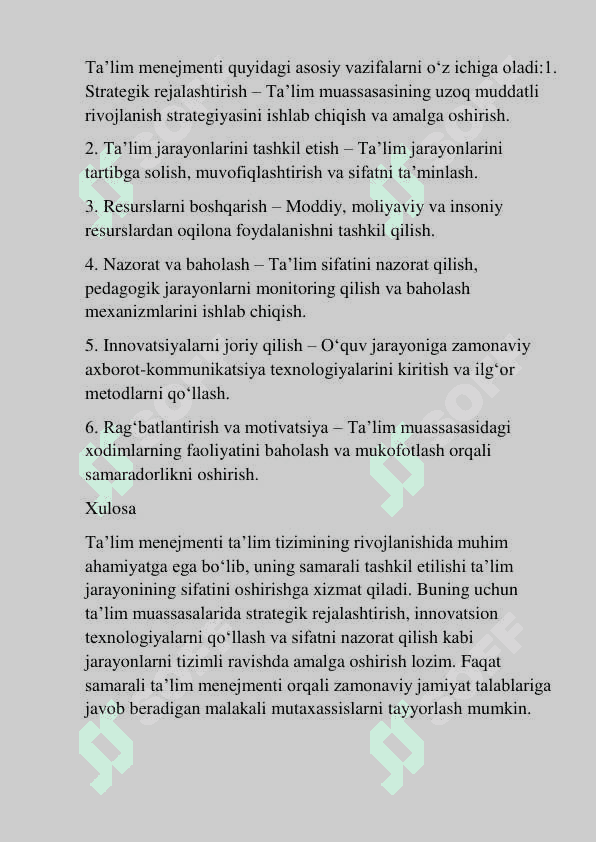 Ta'lim menejmenti ma'ruza matnlari 5