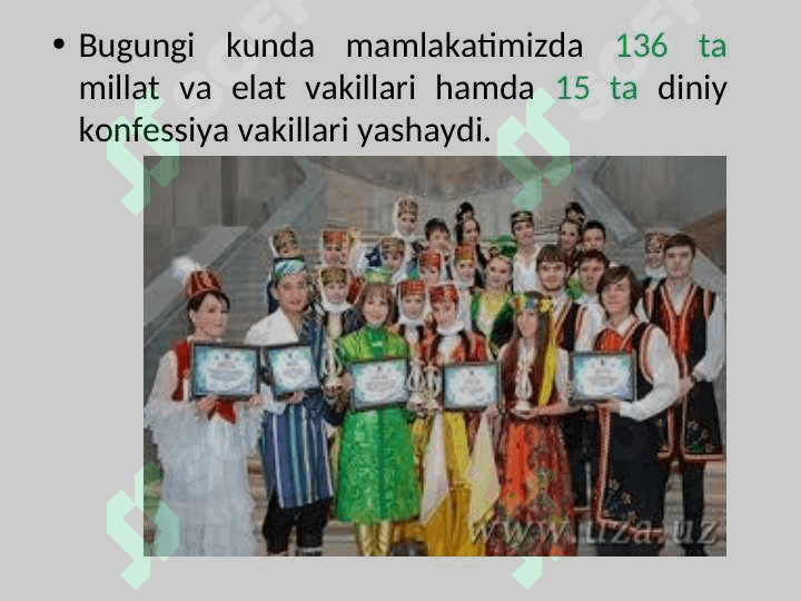O'zbekistonda konfessiyalararo diniy bag'rikenglikning tarixiy tajribasi 3