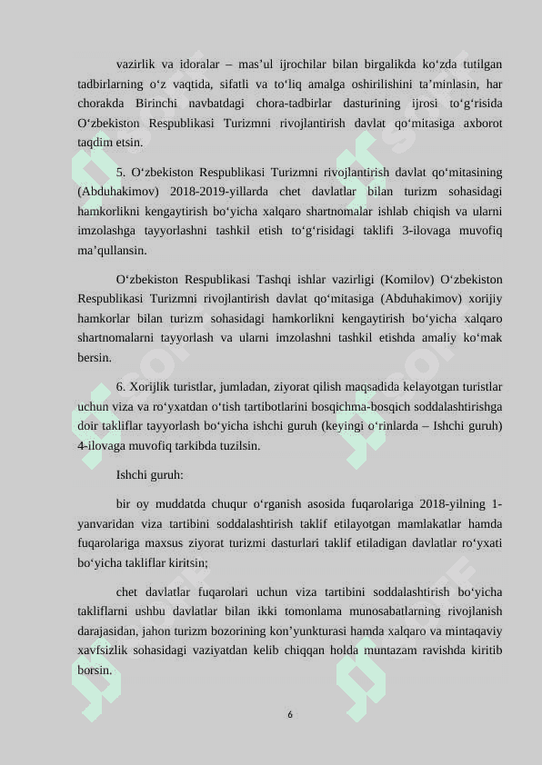Samarqand viloyatining turistik salohiyatidan turpaketlar yaratishda foydalanish yo’llari 6