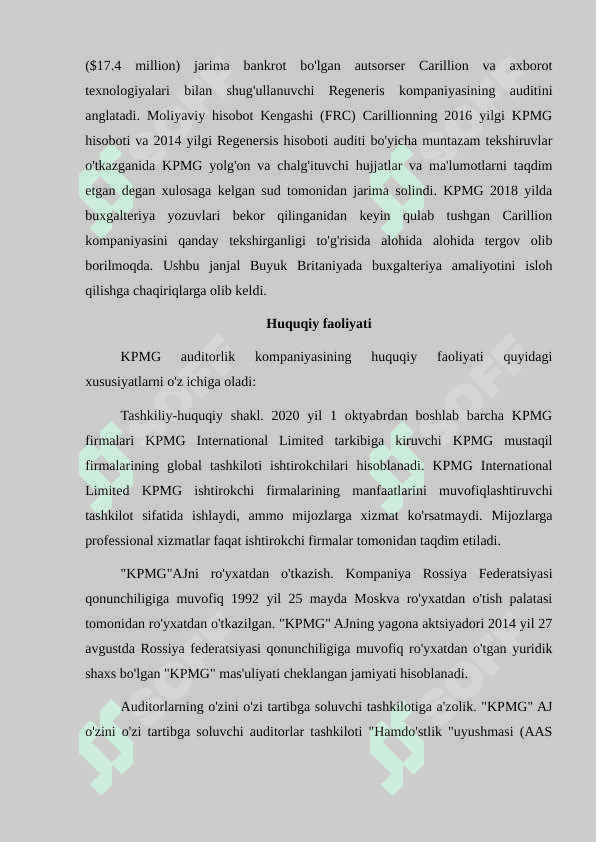 “KPMG” auditorlik kompaniyasi 8