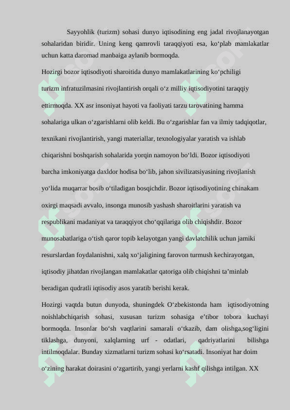 Turistik sayohatning yo’llanmasi va texnologik kartasini tuzish 3