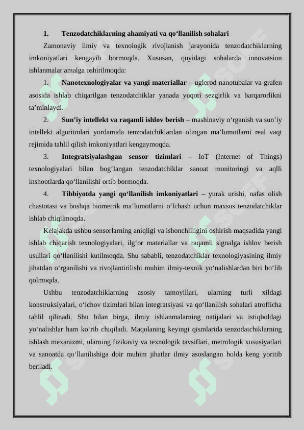 tenzodatchiklarning ishlash prinsipini tahlil qilish 3