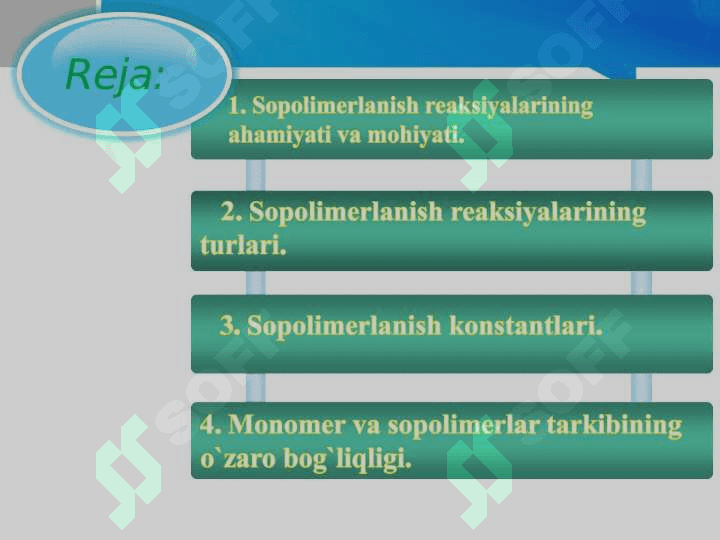Sopolimerlanish konstantalarni aniqlash usullari 2