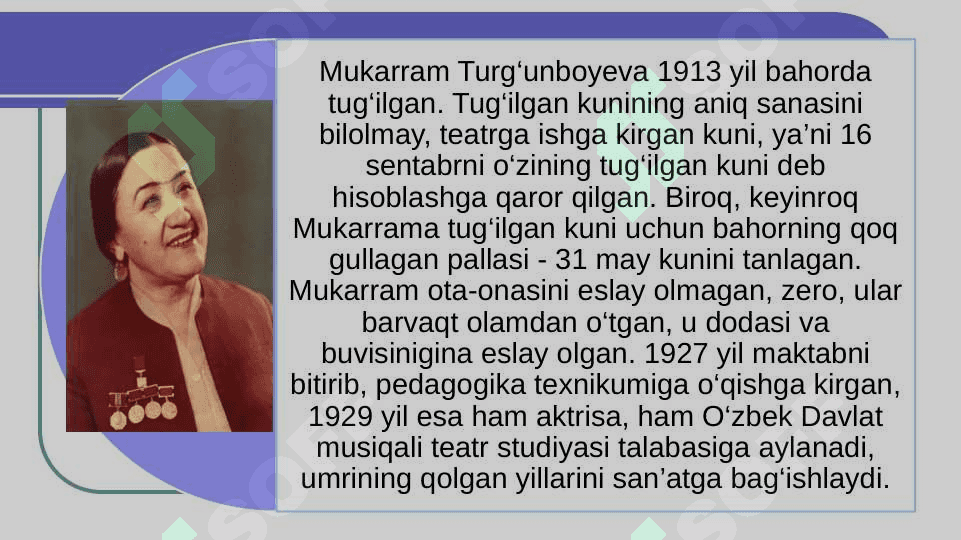 MUKARRAM TURG‘UNBOYEVA 3