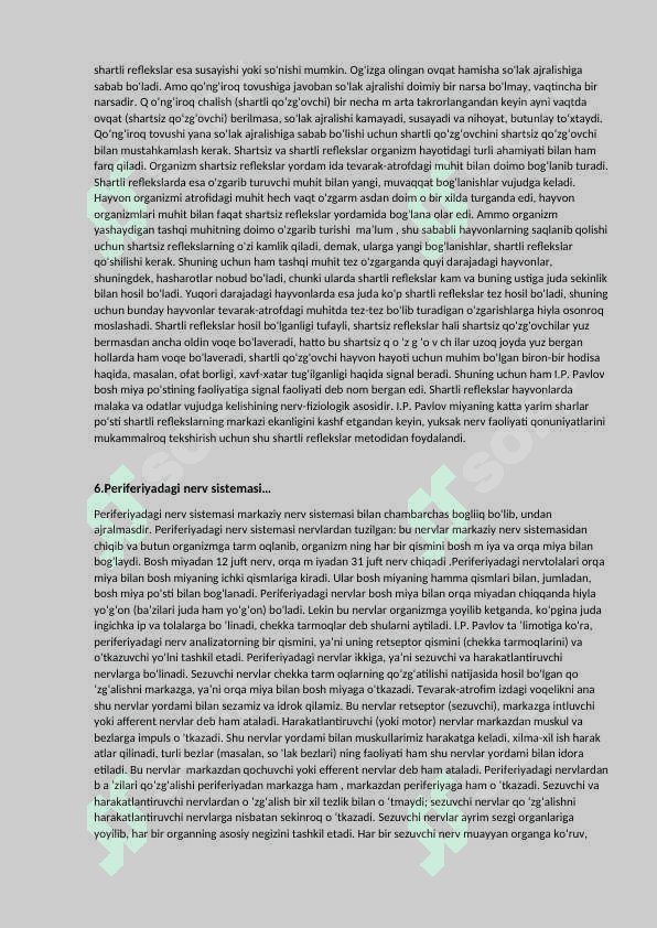 Umumiy psihalogiya yakuniy savollari 6