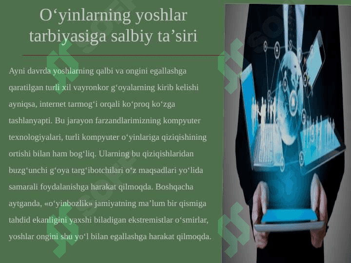 Vertual oʻyinlar ularning yoshlar ongiga tasiri 4