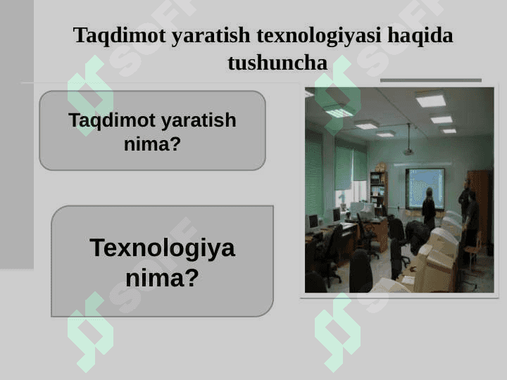 Taqdimotlar yaratish va namoish etish texnologiyasi 3