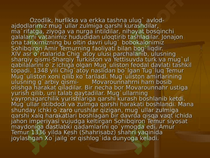 AMIR TEMUR  FAXRIMIZ 3