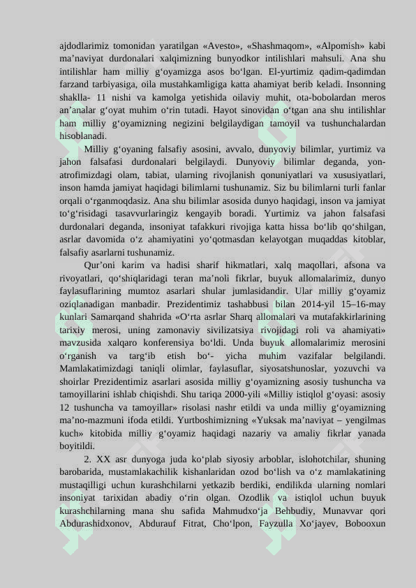 O‘ZBEKISTONDA MUSTAQILLIK G’OYALARINING TARIXIY ASOSLARI 4