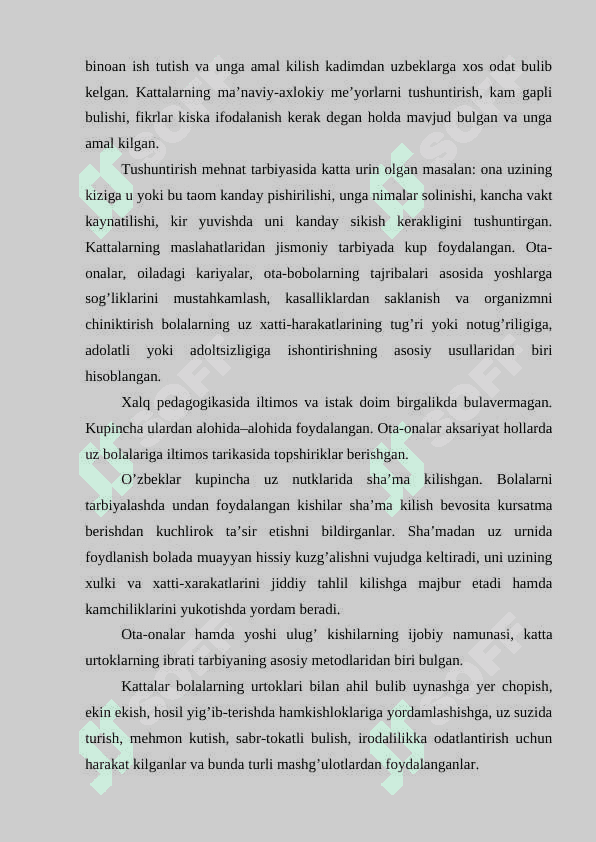 O’zbek xalq pedagogikasining imkoniyatlari va istiqbollari 7