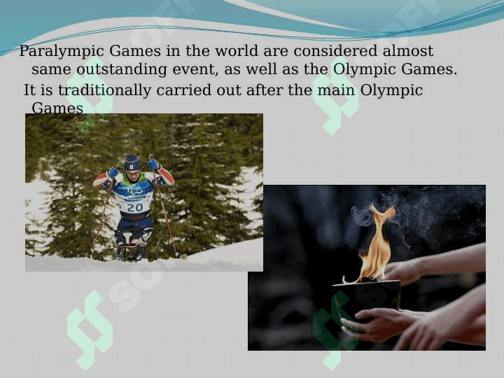 The winter Рaralympic Games in Sochi 6