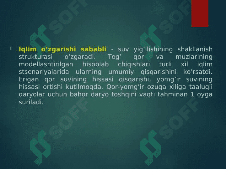Iqlimning o'zgarishi 5