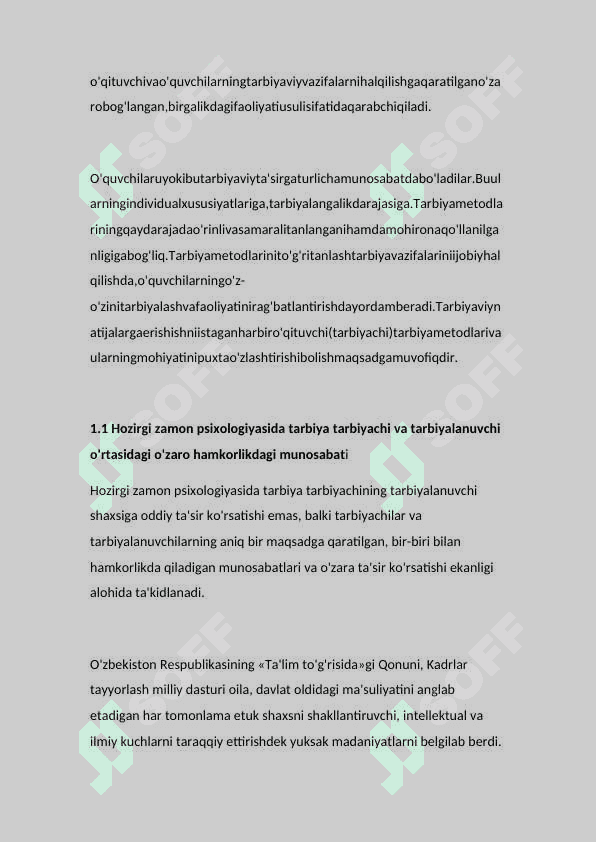 MAKTABGACHA YOSHDAGI BOLALARNI TARBIYALASHNING MAZMUN VA METODLARI 6