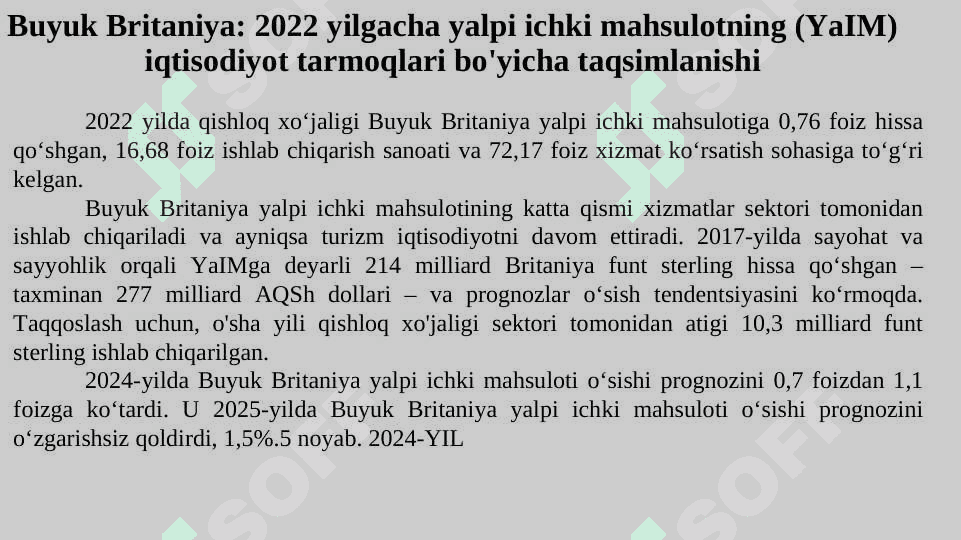 Angliya qishloq xoʻjaligi 2