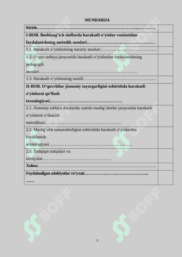 HARAKATLI O‘YINLAR VOSITASIDA MAKTAB YOSHIDAGI BOLALARNI JISMONIY TARBIYALASH 2