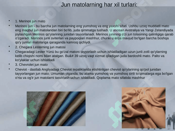 Jun tolali matolar assortimenti 3