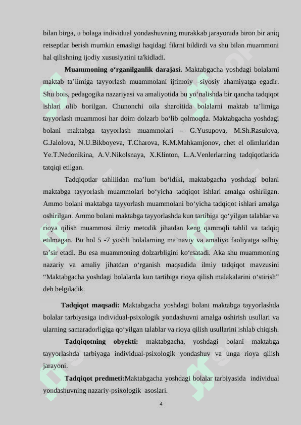 TARBIYADA INDIVIDUAL YONDASHISHNING PSIXOLOGIK ASOSLARI 4