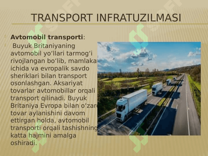 Buyuk britaniyaning logistika tizimi 3