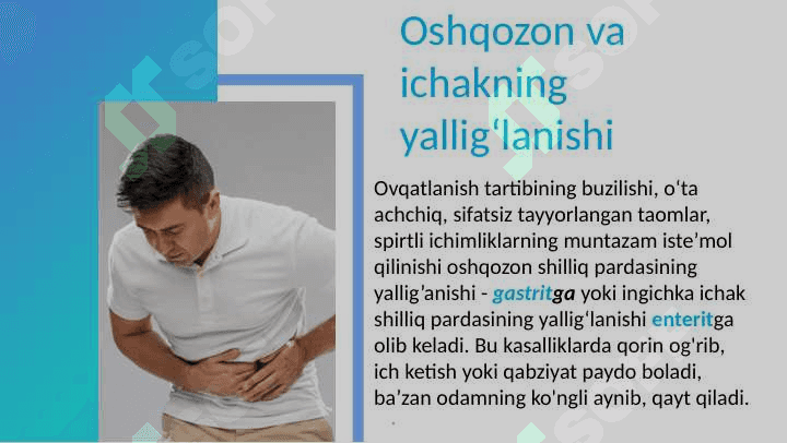 Oshqozon-ichak kasalliklari va ularning oldini olish 3