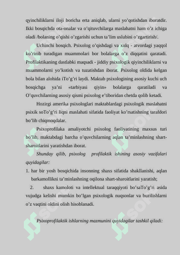 Psixoprafilaktika ishlari 4