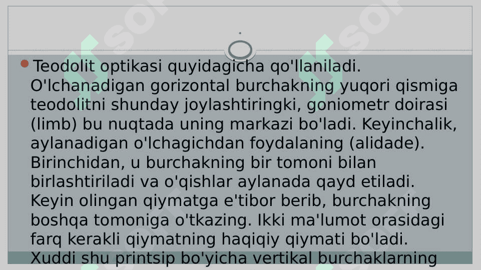 Teodolit syomkasi 3