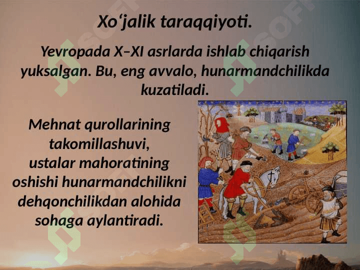 Yevropada o‘rta asr shaharlari 2