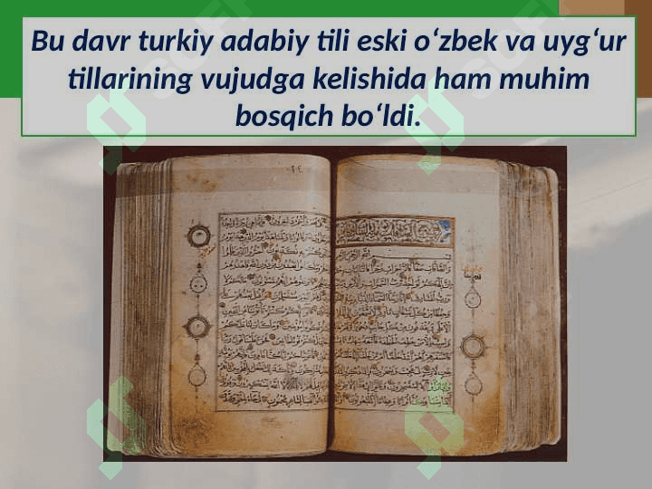Turkiy yozma adabiyot 4