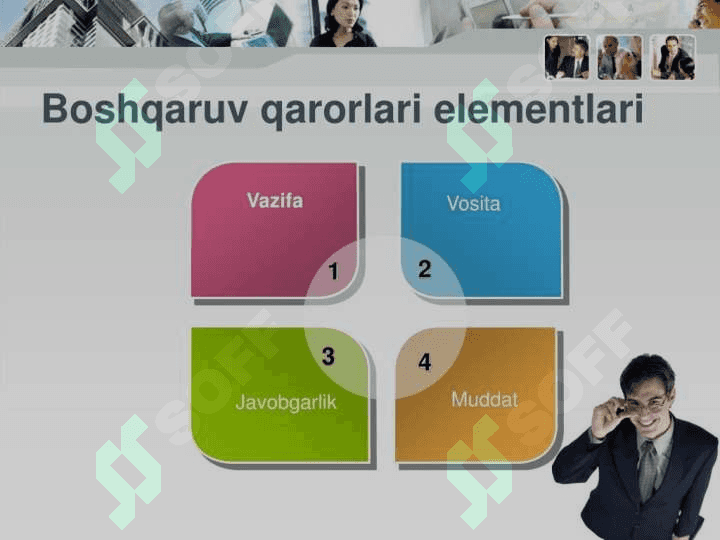 Boshqaruvda qarorlarni qabul qilish 7