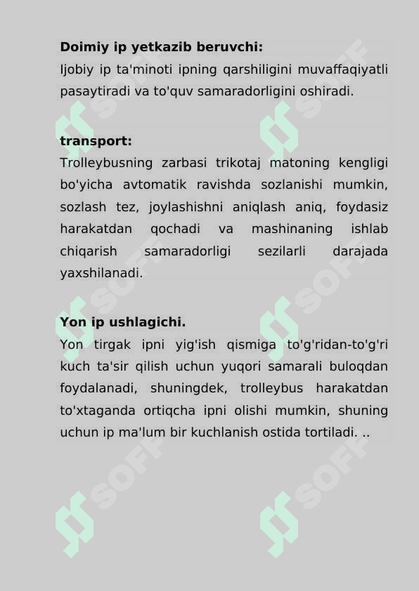 Karl Mayer mashinasi haqida 3
