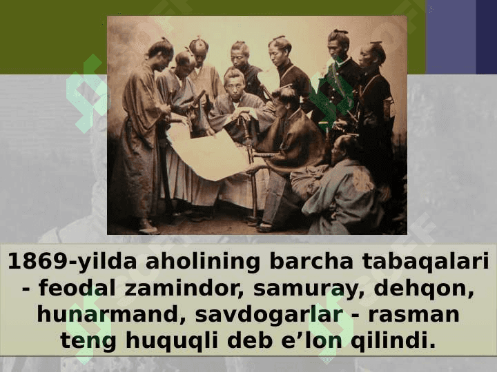 XIX asrning oxiri va XX asr boshlarida Yaponiya 4