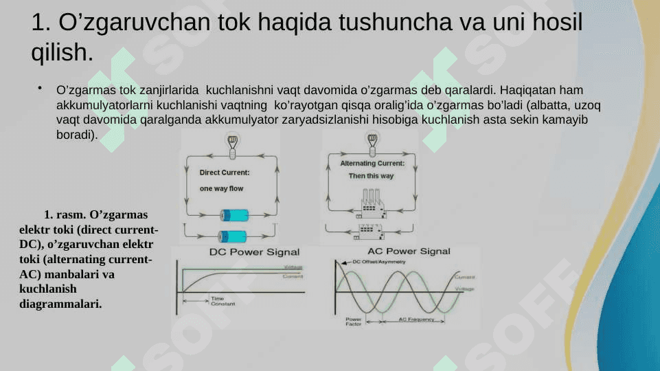 O’zgaruvchan tok zanjirida toklar va kuchlanishlar rezonansi 3