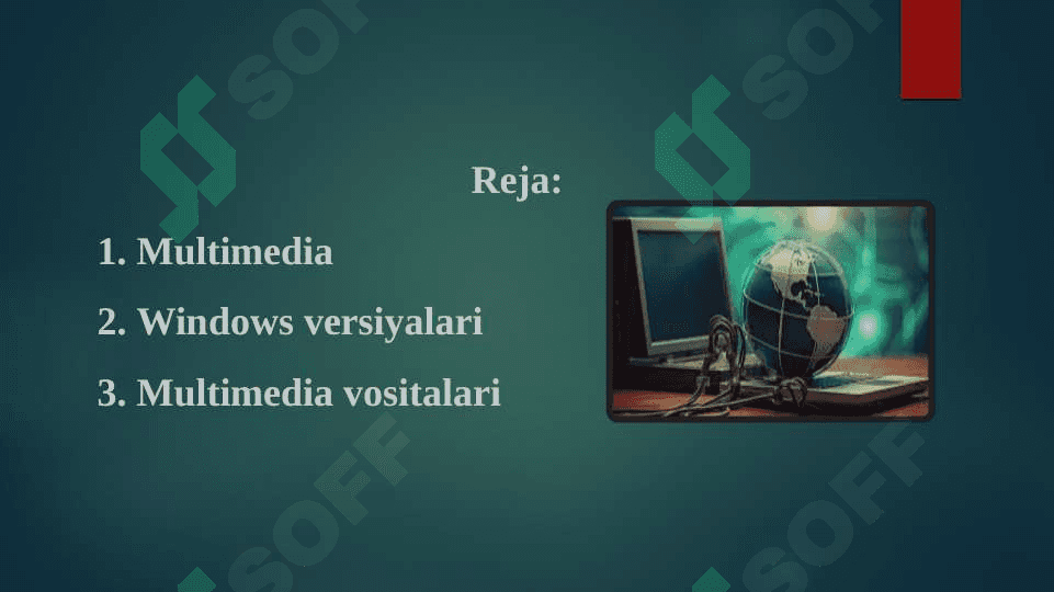 windowsning multimedia imkonyatlari 2