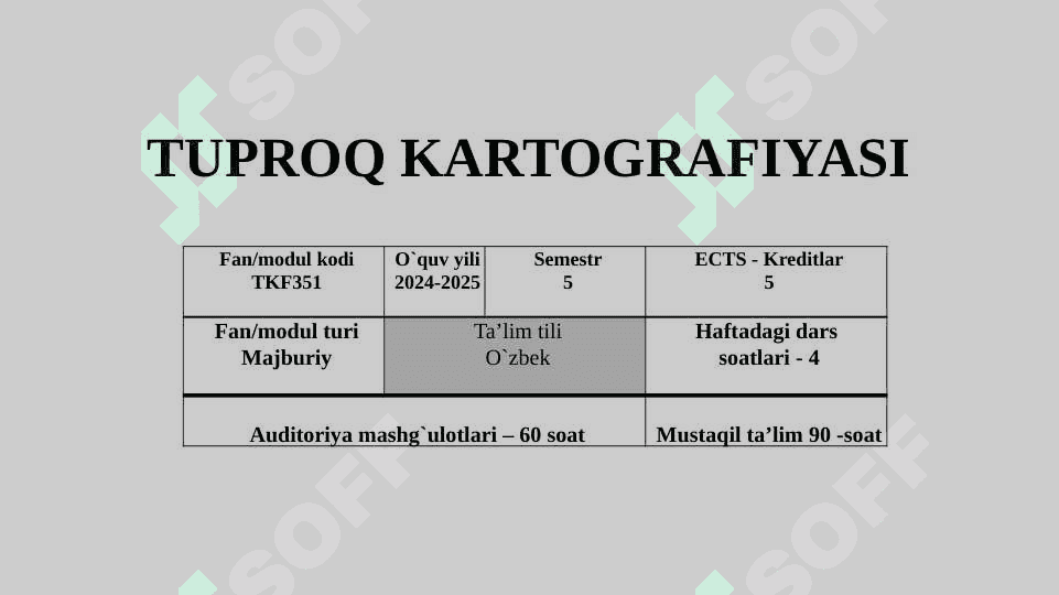 TUPROQ KARTOGRAFIYASI 2
