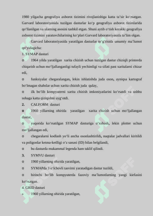 GEOGRAFIK AXBOROT TIZIMLAR (GAT) FANING MAQSADI VA VAZIFALARI 6