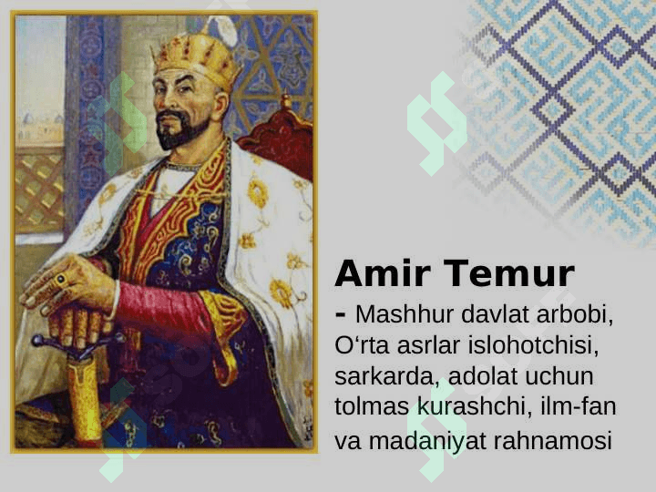 Amir Temur Buyuk davlat arbobi (2) 2