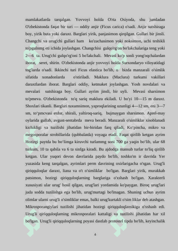 Gazandanamolar qabilasi 6